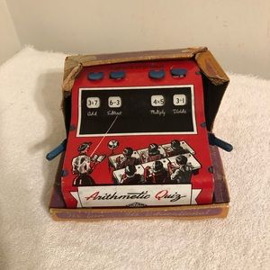 Vintage Wolverine Arithmetic Quiz #38 In Original Box Works Great